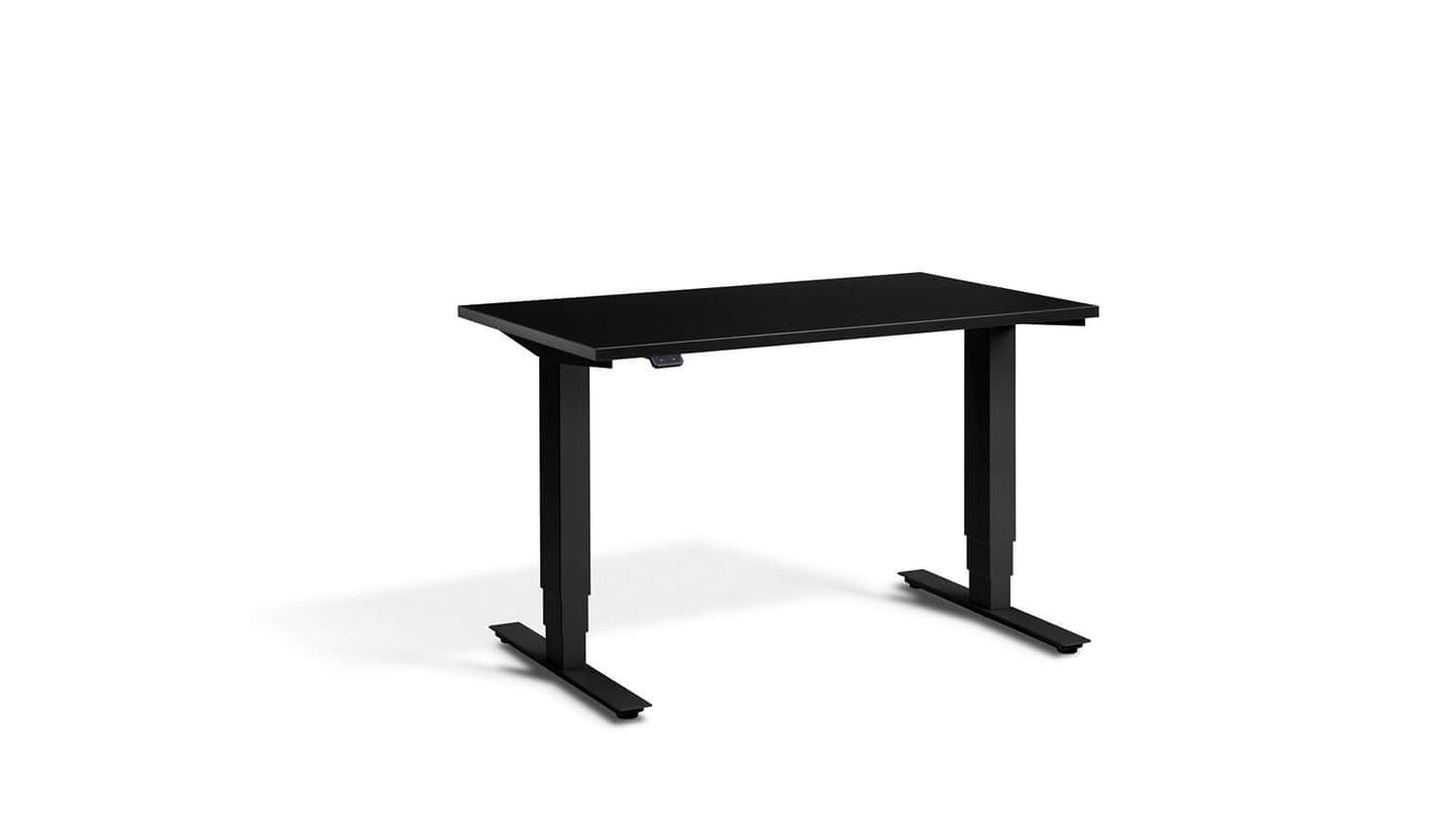 Mini: Compact Heavy-Duty Standing Desk with Dual Motors - Height Adjustable, Space-Saving, Tabletop 100 x 60cm