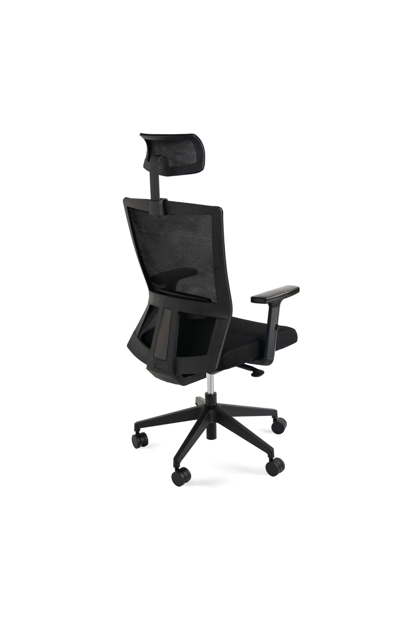 Power+ Ergonomic Mesh Office Chair with Adjustable Arms, Headrest & Seat Slide – Black