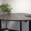 Trigon: Sit-Stand Table with Adjustable Height - Stylish & Versatile 3-Motor Compact Table for Tea & Kids Playtime