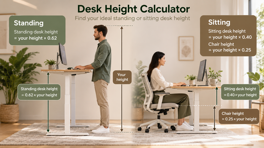 Standing Desk Height Calculator: Find Your Ideal Desk Height