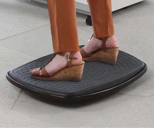 360 Wobble Board with Anti Fatigue Cushion for Movement