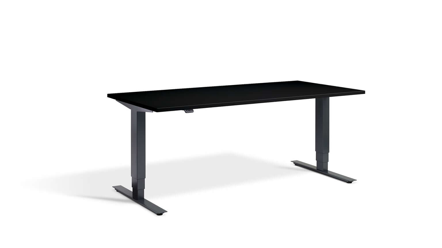 Advance: Dual Motor Height Adjustable Desk - Maximum Height Range, 120kg Load Capacity, Tabletop 140 x 80 cm