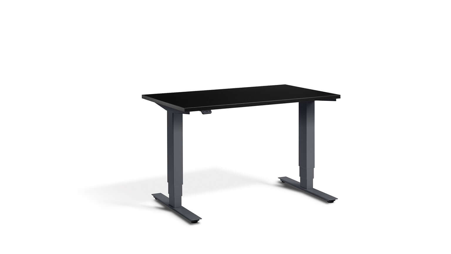 Mini: Compact Heavy-Duty Standing Desk with Dual Motors - Height Adjustable, Space-Saving, Tabletop 100 x 60cm