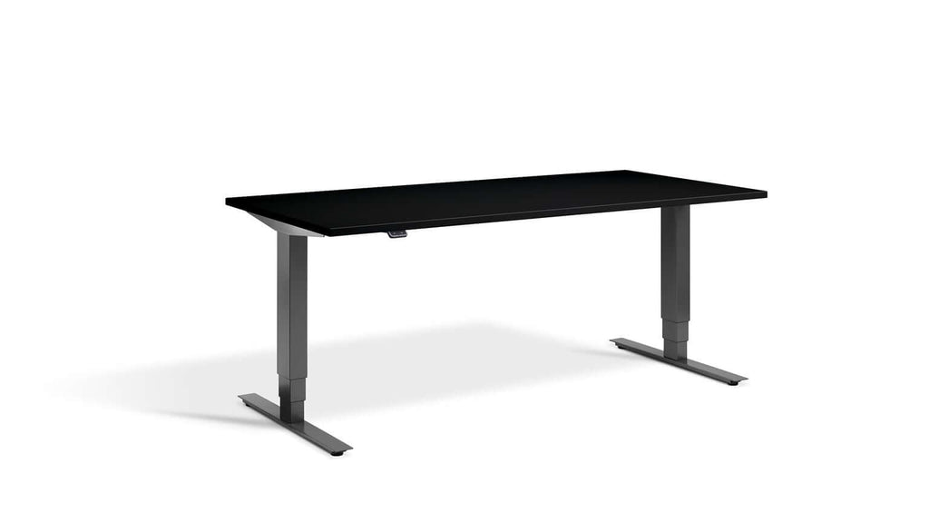 Advance: Dual Motor Height Adjustable Desk - Maximum Height Range, 120kg Load Capacity, Tabletop 140 x 80 cm