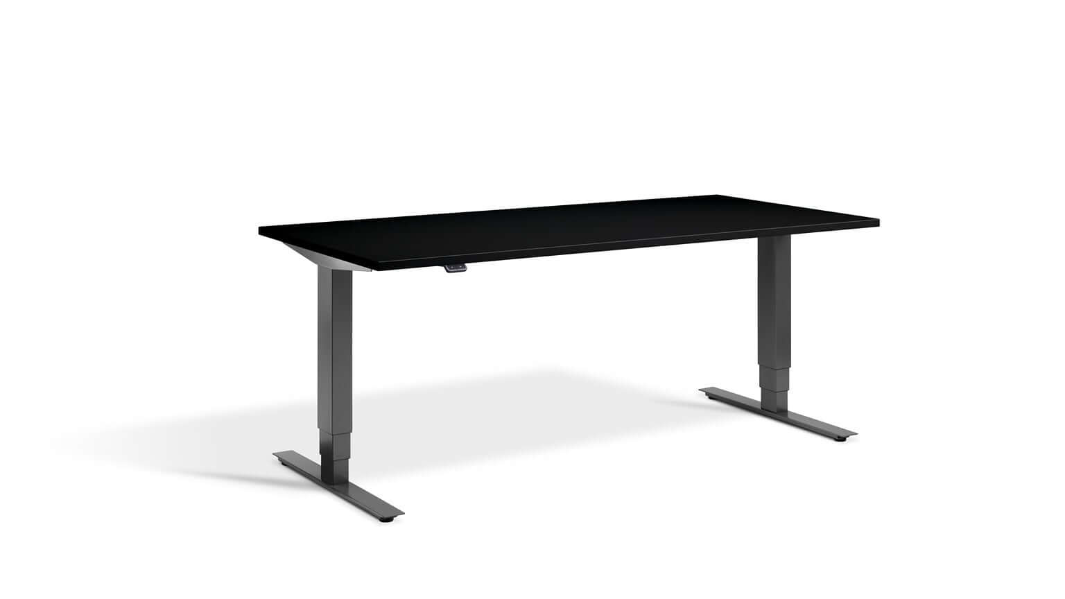 Advance: Dual Motor Height Adjustable Desk - Maximum Height Range, 120kg Load Capacity, Tabletop 140 x 80 cm