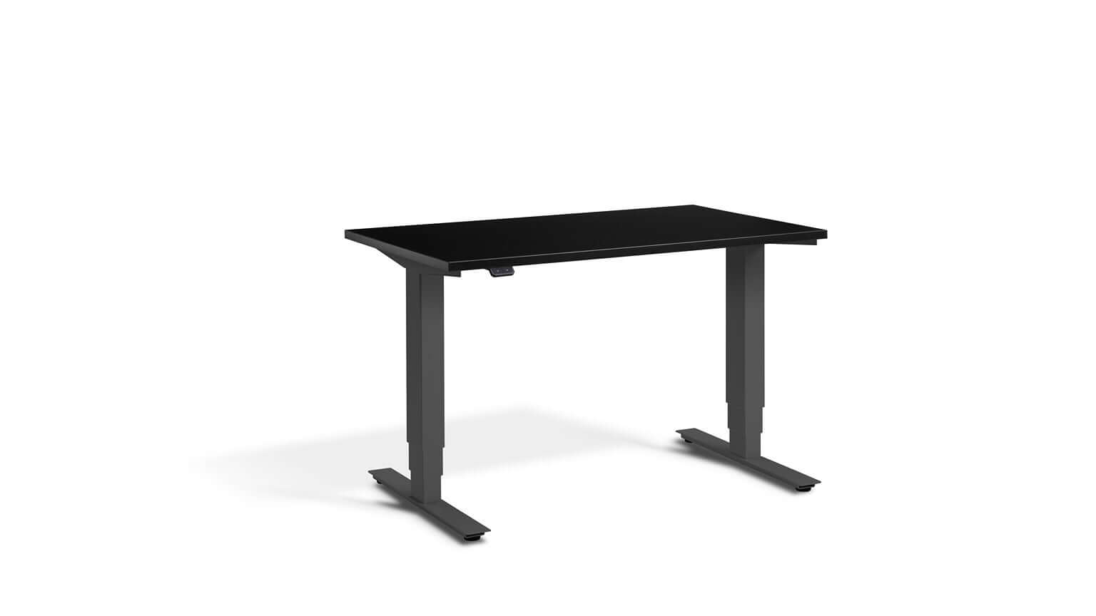 Mini: Compact Heavy-Duty Standing Desk with Dual Motors - Height Adjustable, Space-Saving, Tabletop 100 x 60cm