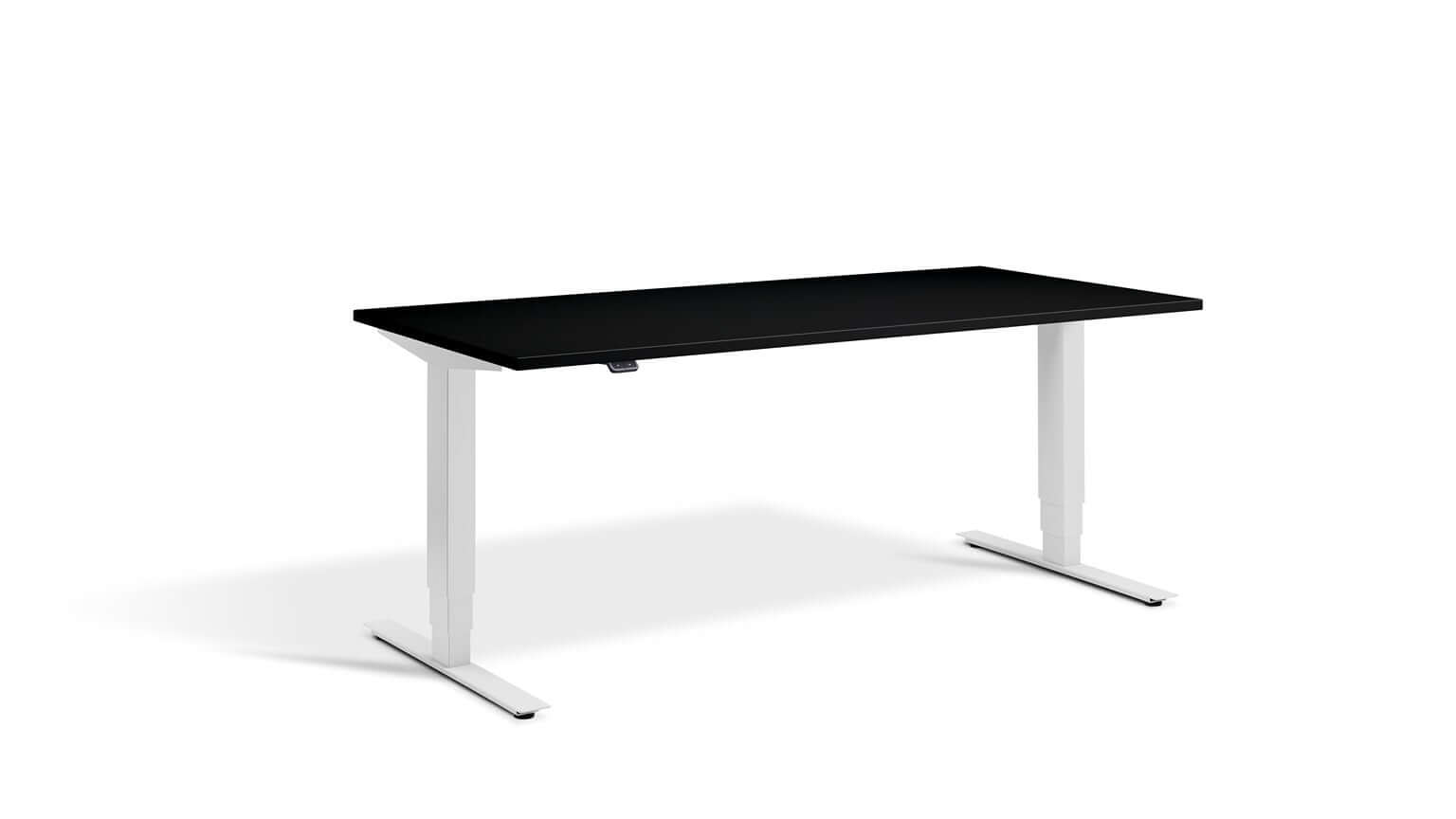 Advance: Dual Motor Height Adjustable Desk - Maximum Height Range, 120kg Load Capacity, Tabletop 140 x 80 cm