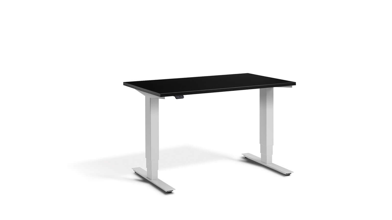 Mini: Compact Heavy-Duty Standing Desk with Dual Motors - Height Adjustable, Space-Saving, Tabletop 100 x 60cm