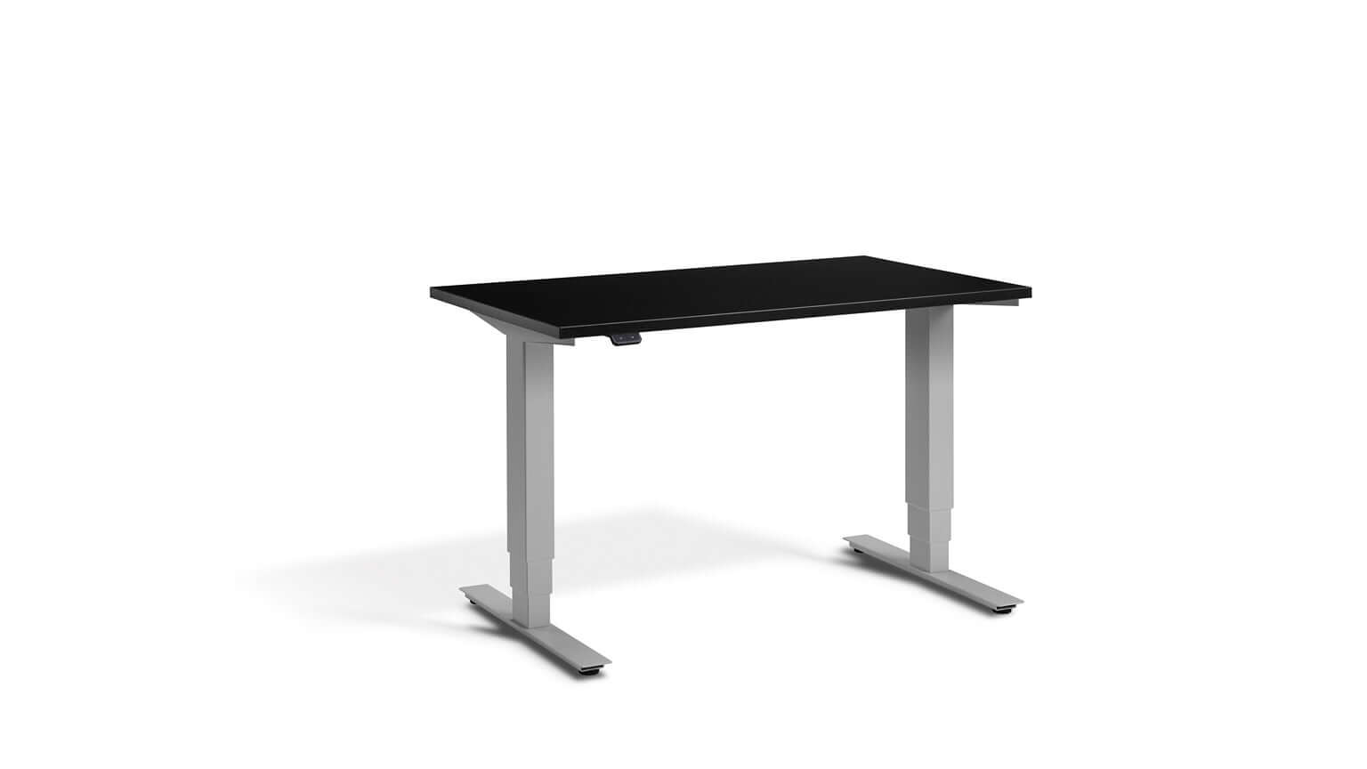Mini: Compact Heavy-Duty Standing Desk with Dual Motors - Height Adjustable, Space-Saving, Tabletop 100 x 60cm