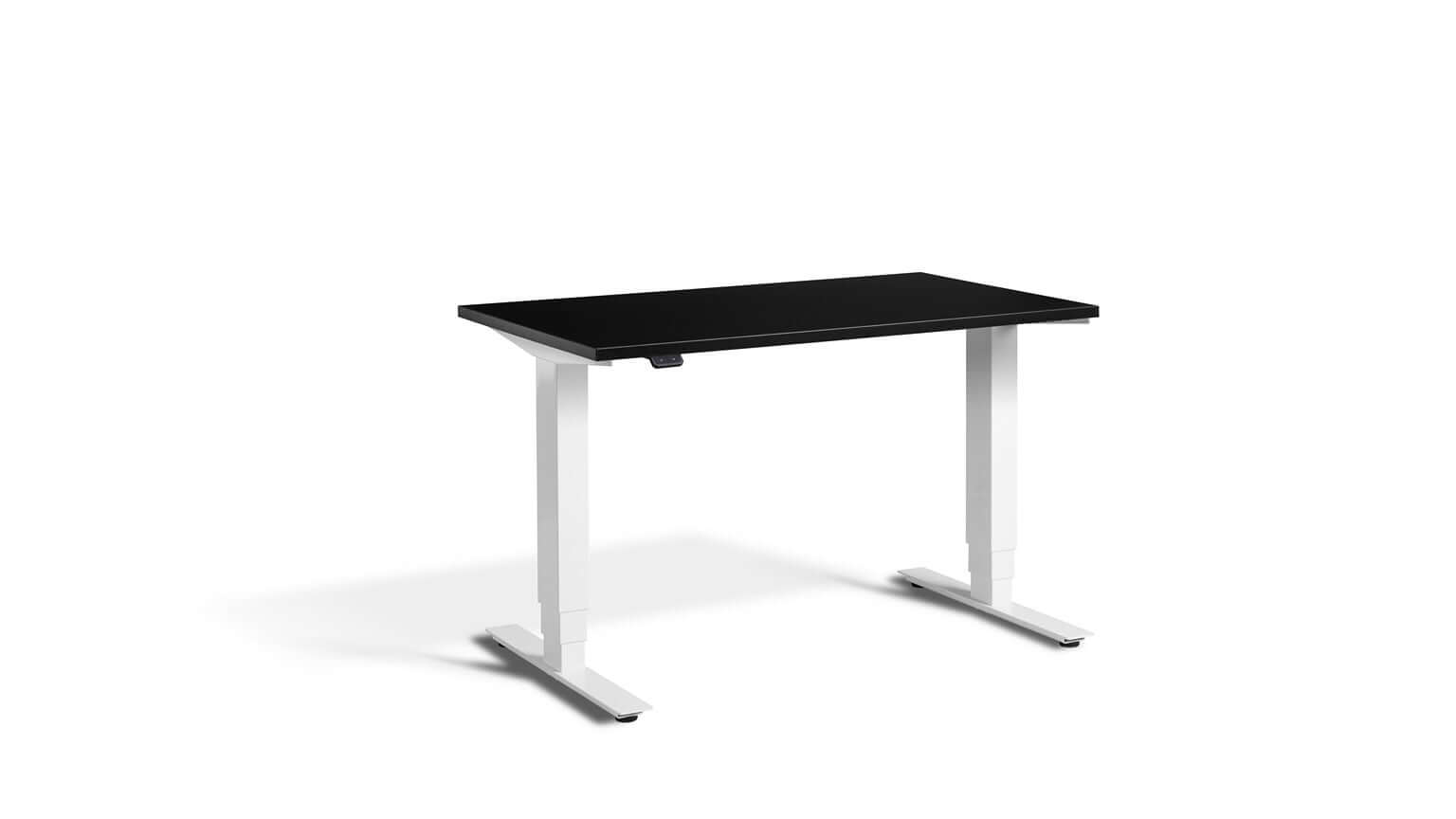 Mini: Compact Heavy-Duty Standing Desk with Dual Motors - Height Adjustable, Space-Saving, Tabletop 100 x 60cm