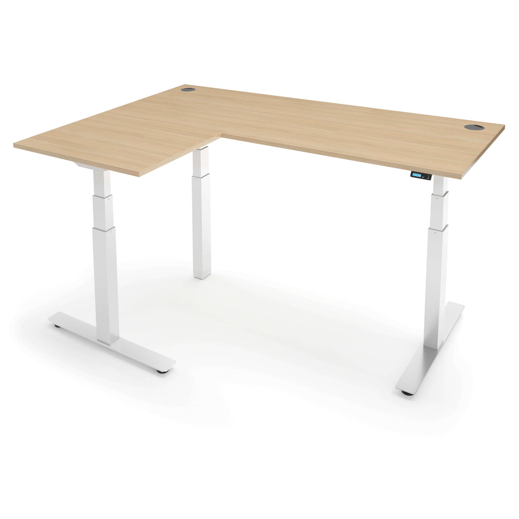 Smart Standing Desk- iLohas Active 3+ L-Shaped Corner Triple