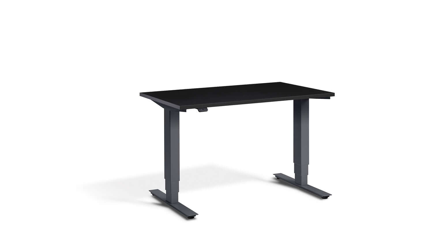 Mini: Compact Heavy-Duty Standing Desk with Dual Motors - Height Adjustable, Space-Saving, Tabletop 100 x 60cm