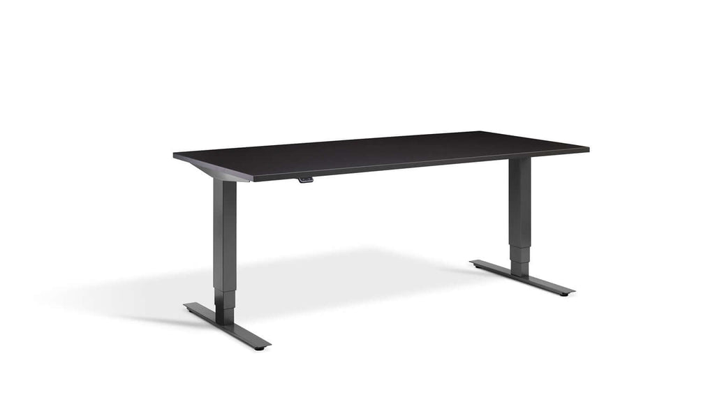 Advance: Dual Motor Height Adjustable Desk - Maximum Height Range, 120kg Load Capacity, Tabletop 140 x 80 cm