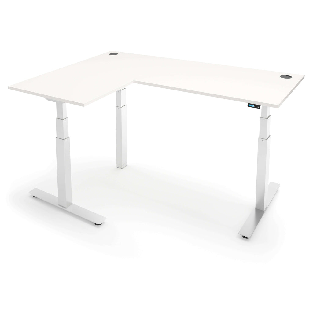 Smart Standing Desk- iLohas Active 3+ L-Shaped Corner Triple