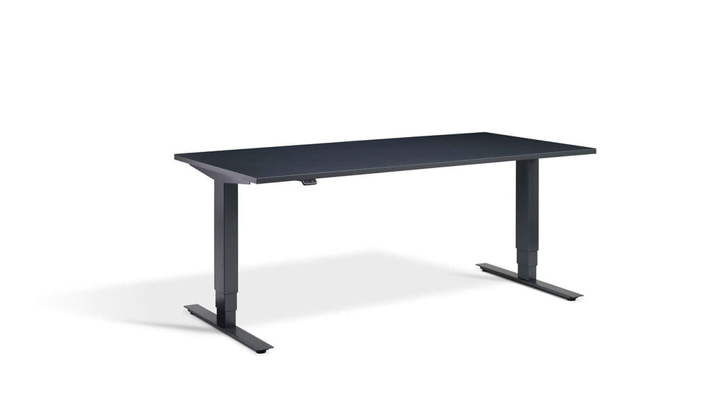 Advance: Dual Motor Height Adjustable Desk - Maximum Height Range, 120kg Load Capacity, Tabletop 140 x 80 cm