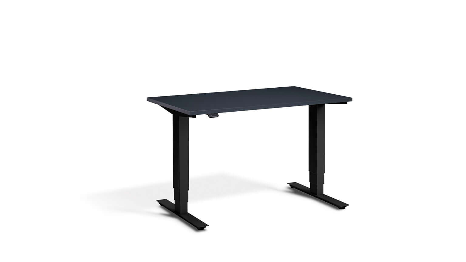 Mini: Compact Heavy-Duty Standing Desk with Dual Motors - Height Adjustable, Space-Saving, Tabletop 100 x 60cm