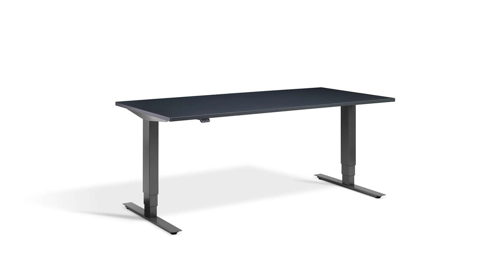 Advance: Dual Motor Height Adjustable Desk - Maximum Height Range, 120kg Load Capacity, Tabletop 140 x 80 cm