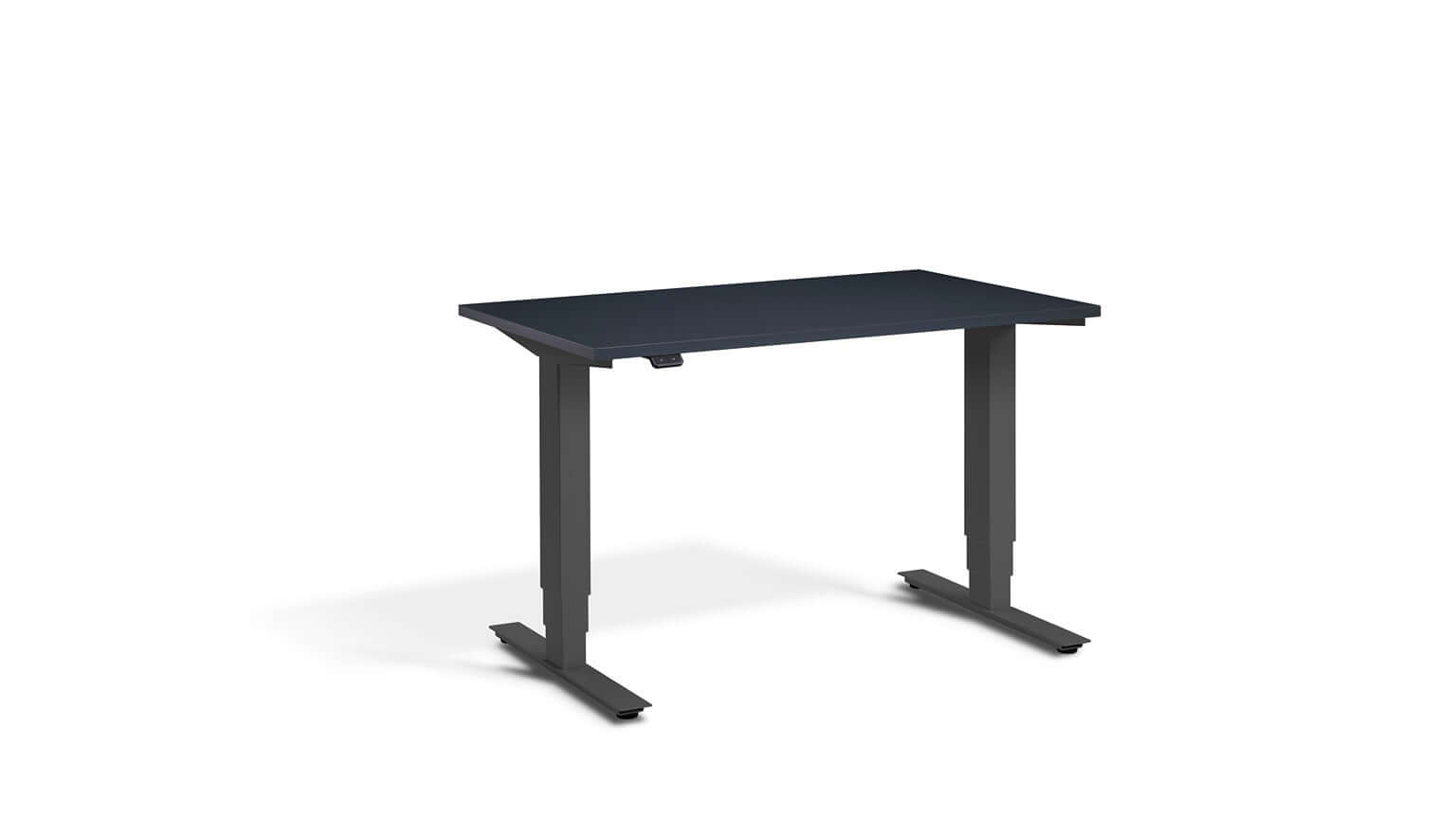Mini: Compact Heavy-Duty Standing Desk with Dual Motors - Height Adjustable, Space-Saving, Tabletop 100 x 60cm
