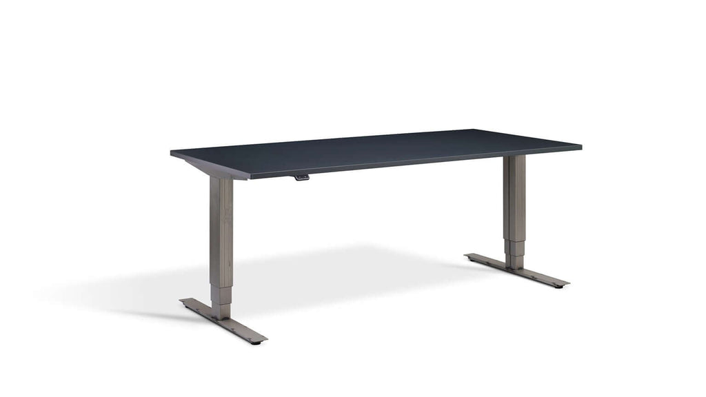 Advance: Dual Motor Height Adjustable Desk - Maximum Height Range, 120kg Load Capacity, Tabletop 140 x 80 cm