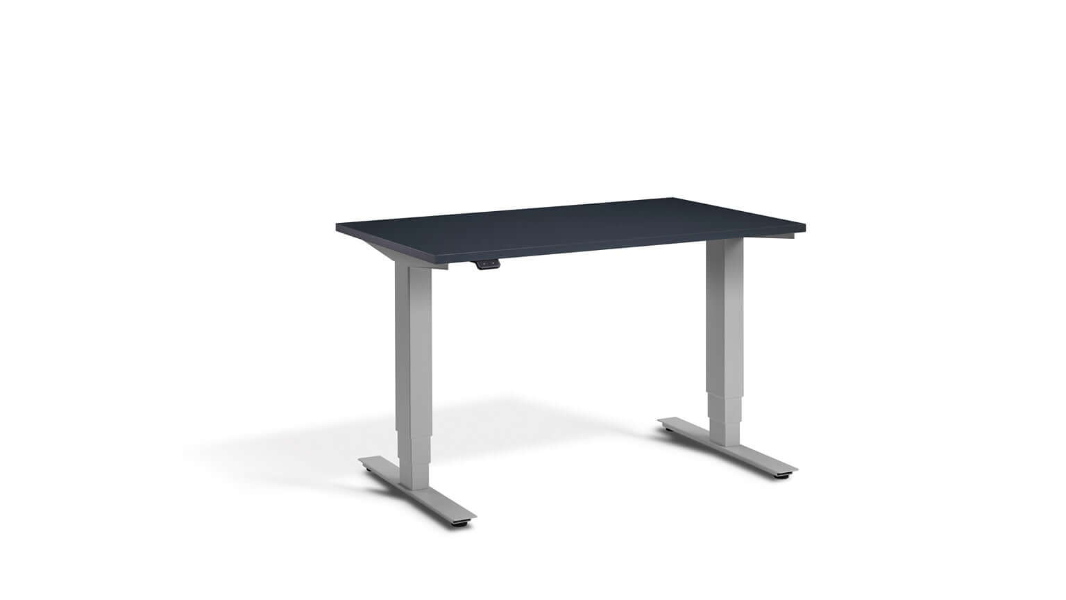 Mini: Compact Heavy-Duty Standing Desk with Dual Motors - Height Adjustable, Space-Saving, Tabletop 100 x 60cm