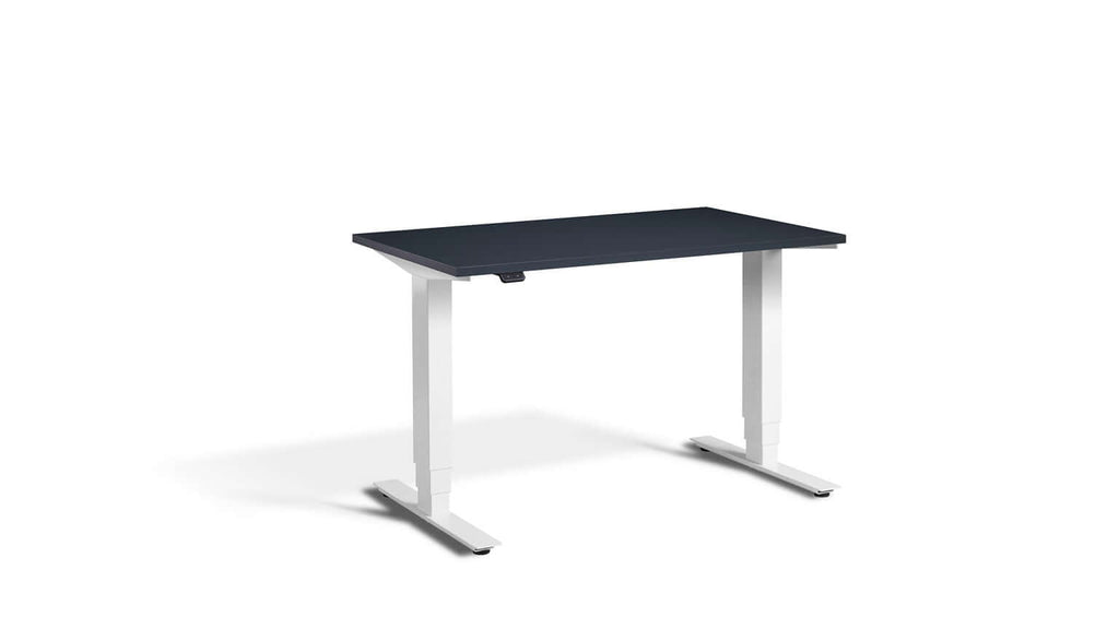 Mini: Compact Heavy-Duty Standing Desk with Dual Motors - Height Adjustable, Space-Saving, Tabletop 100 x 60cm