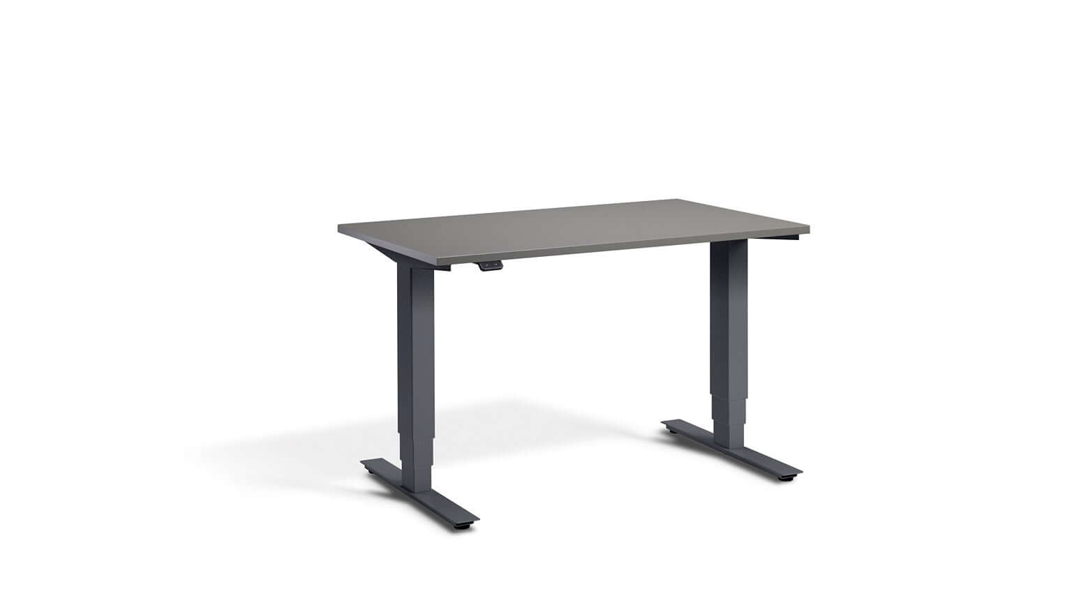 Mini: Compact Heavy-Duty Standing Desk with Dual Motors - Height Adjustable, Space-Saving, Tabletop 100 x 60cm
