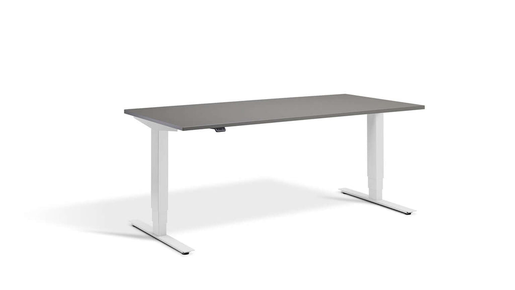 Advance: Dual Motor Height Adjustable Desk - Maximum Height Range, 120kg Load Capacity, Tabletop 140 x 80 cm