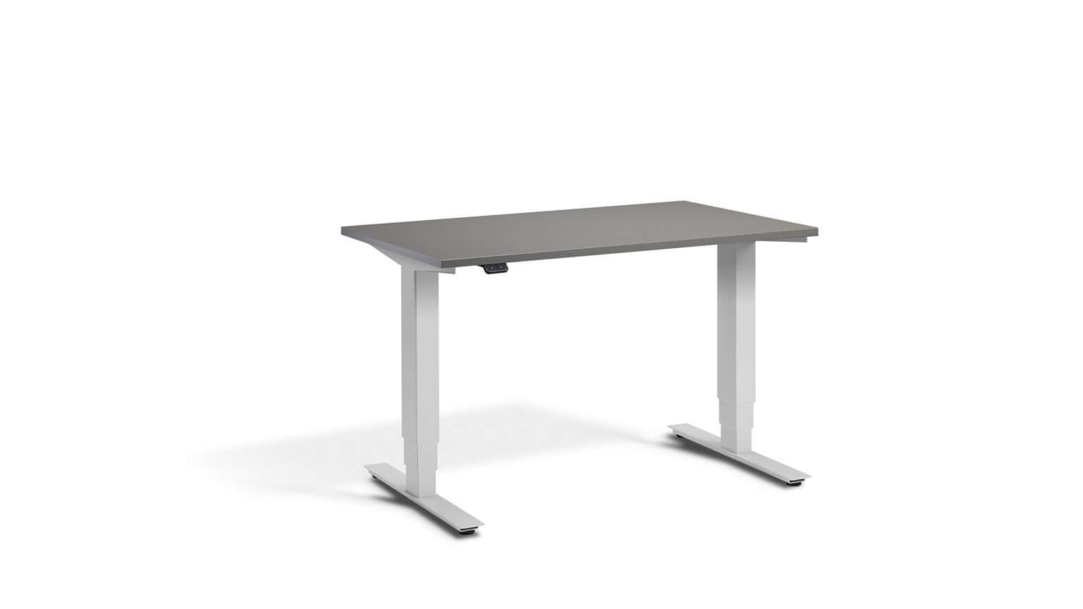 Mini: Compact Heavy-Duty Standing Desk with Dual Motors - Height Adjustable, Space-Saving, Tabletop 100 x 60cm