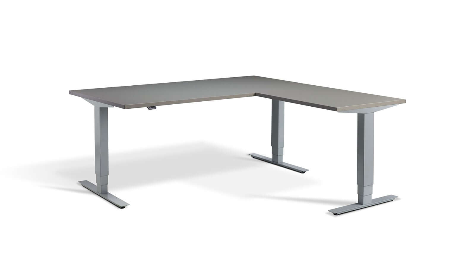 Advance Corner: Triple Motor Height Adjustable Desk - Premium Corner Standing Desk, 160kg Load, Tabletop 180 x 160cm