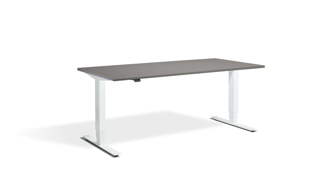 Advance: Dual Motor Height Adjustable Desk - Maximum Height Range, 120kg Load Capacity, Tabletop 140 x 80 cm