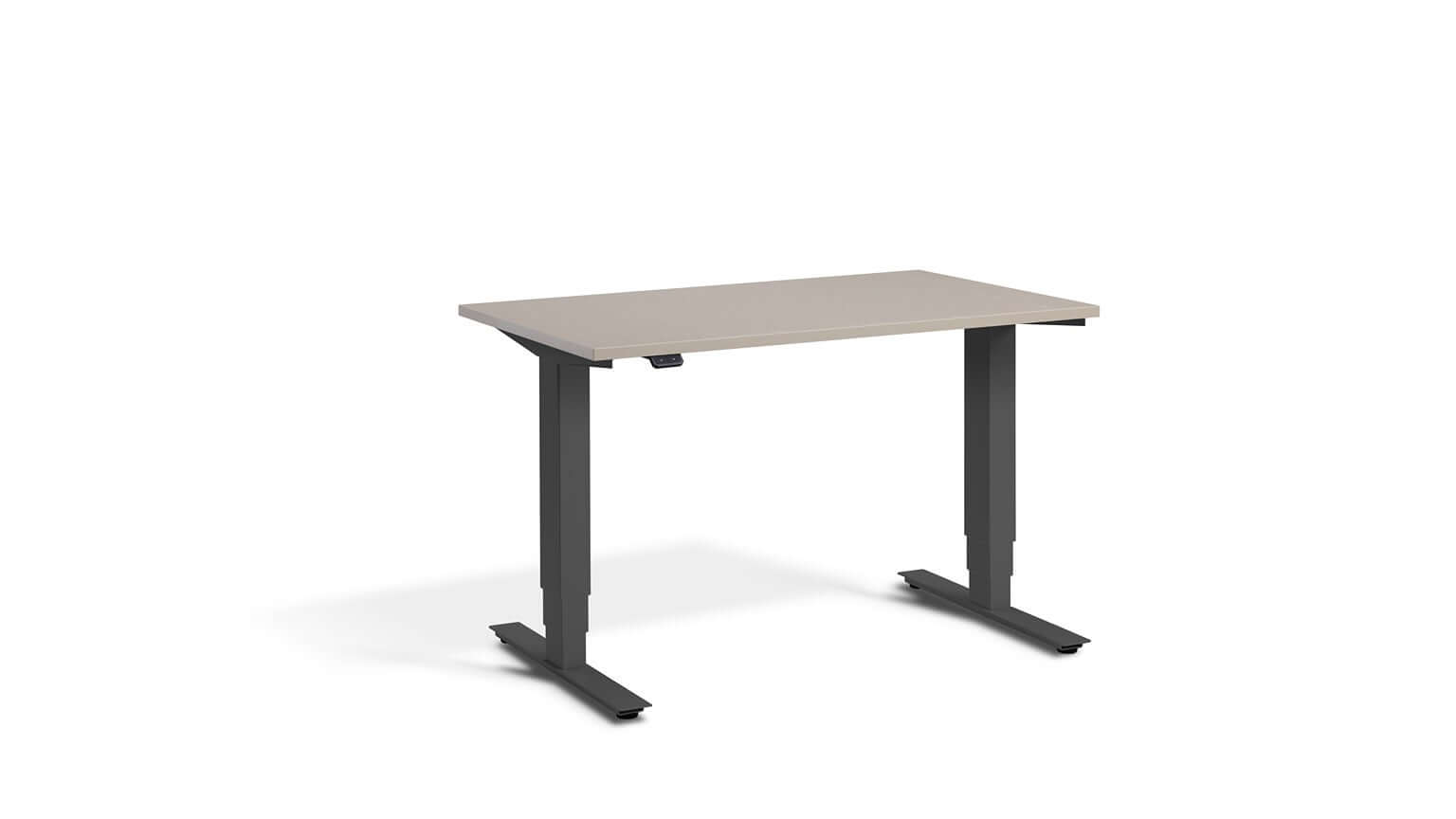 Mini: Compact Heavy-Duty Standing Desk with Dual Motors - Height Adjustable, Space-Saving, Tabletop 100 x 60cm