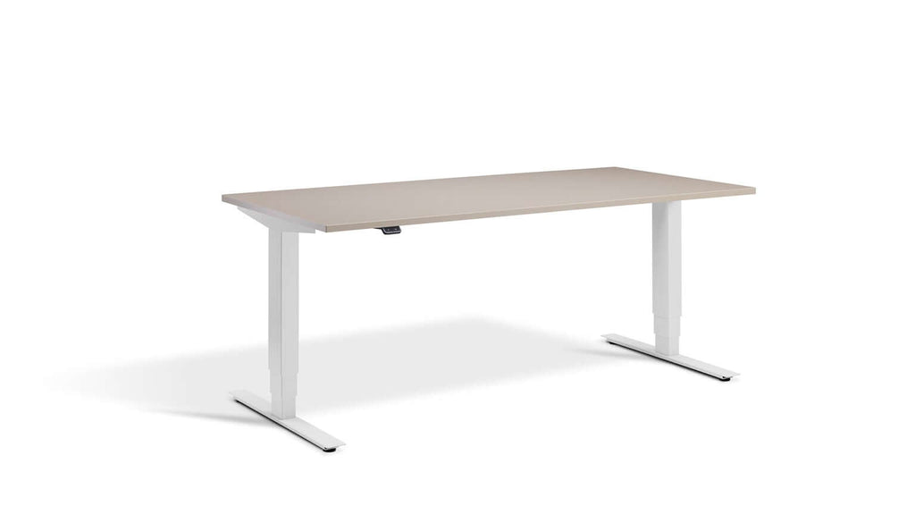 Advance: Dual Motor Height Adjustable Desk - Maximum Height Range, 120kg Load Capacity, Tabletop 140 x 80 cm