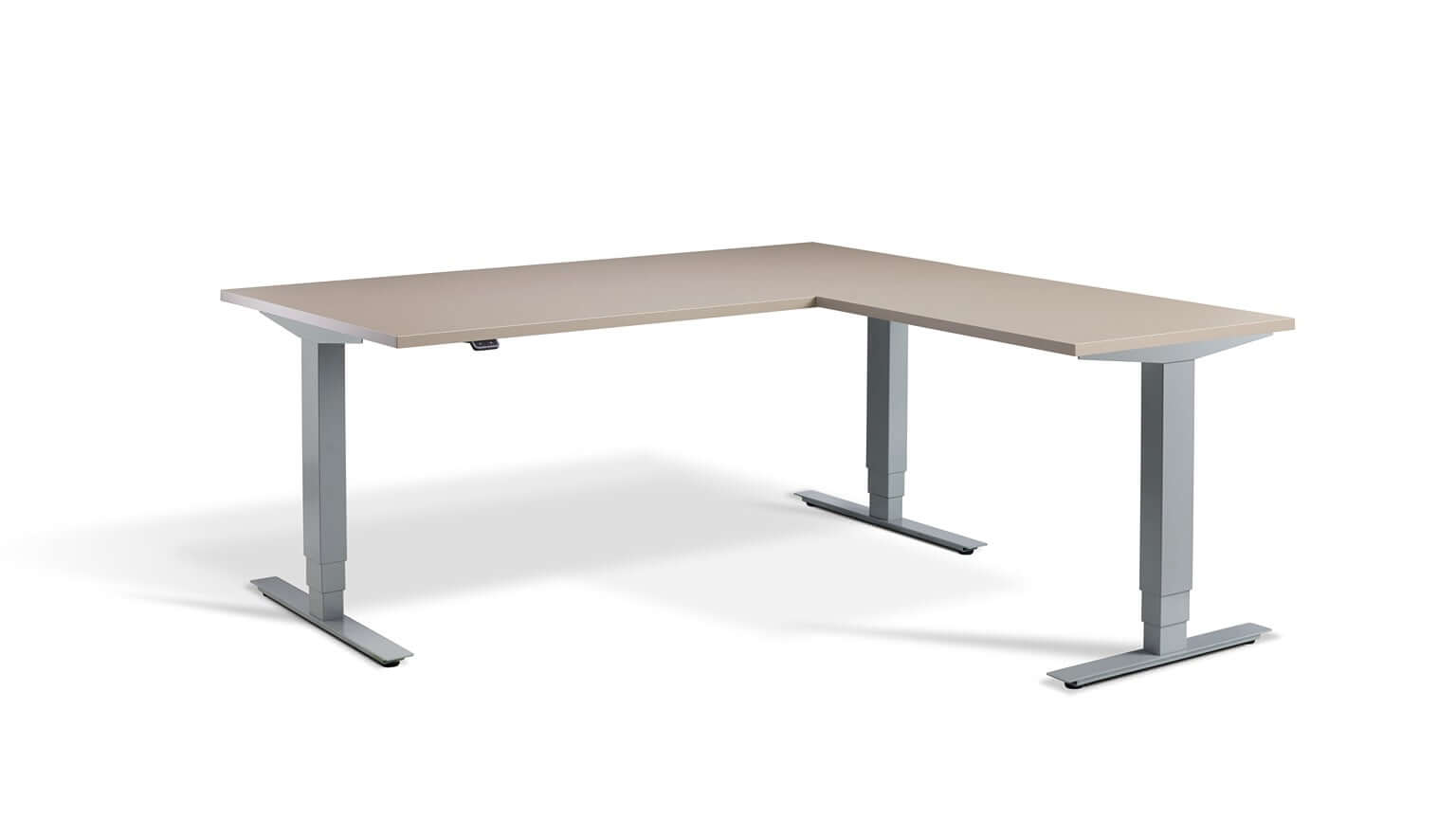 Advance Corner: Triple Motor Height Adjustable Desk - Premium Corner Standing Desk, 160kg Load, Tabletop 180 x 160cm