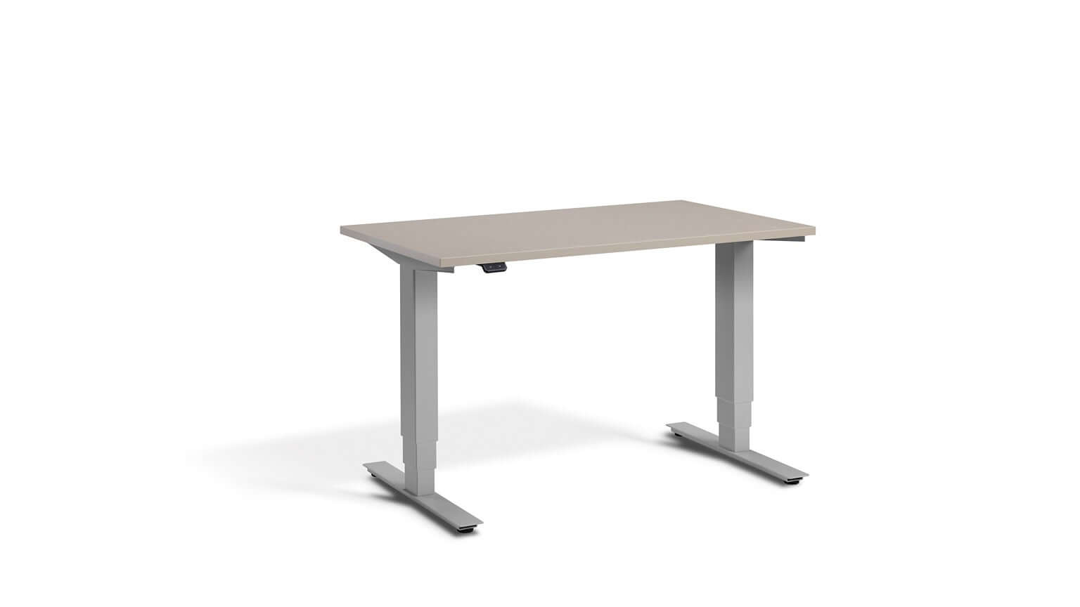 Mini: Compact Heavy-Duty Standing Desk with Dual Motors - Height Adjustable, Space-Saving, Tabletop 100 x 60cm