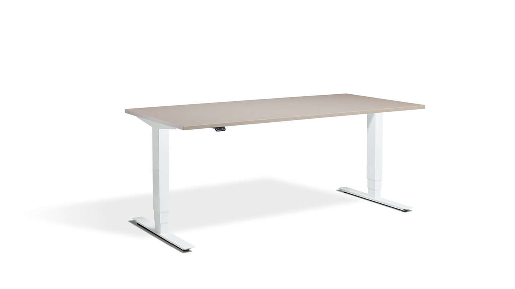 Advance: Dual Motor Height Adjustable Desk - Maximum Height Range, 120kg Load Capacity, Tabletop 140 x 80 cm