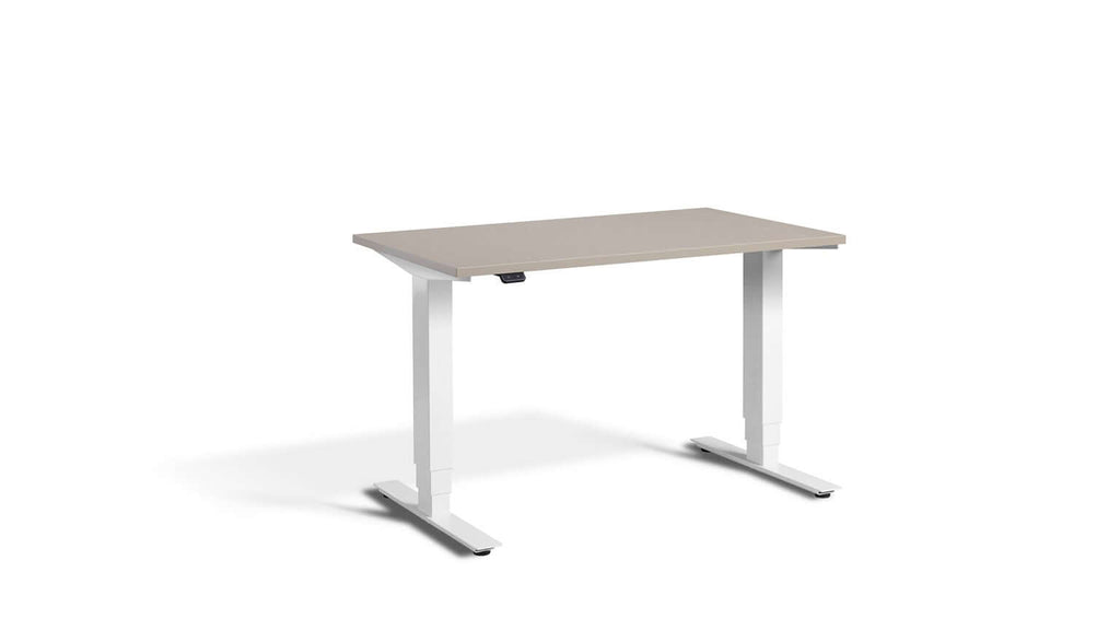 Mini: Compact Heavy-Duty Standing Desk with Dual Motors - Height Adjustable, Space-Saving, Tabletop 100 x 60cm