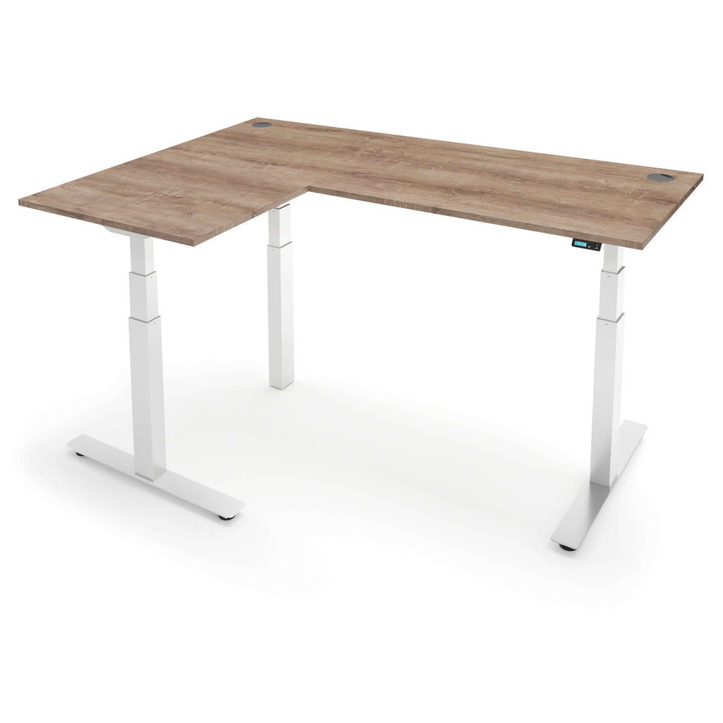 Smart Standing Desk- iLohas Active 3+ L-Shaped Corner Triple
