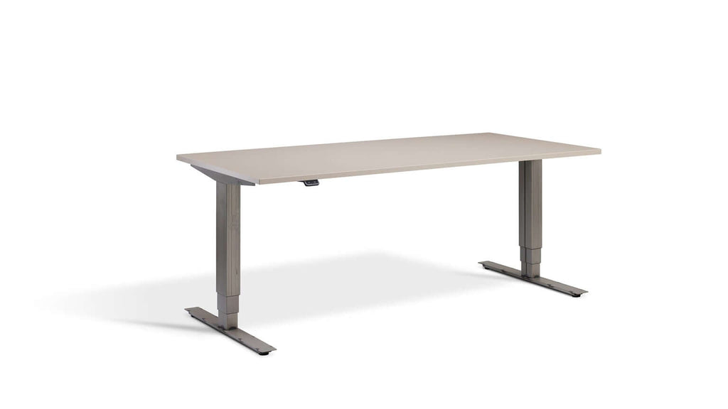 Advance: Dual Motor Height Adjustable Desk - Maximum Height Range, 120kg Load Capacity, Tabletop 140 x 80 cm