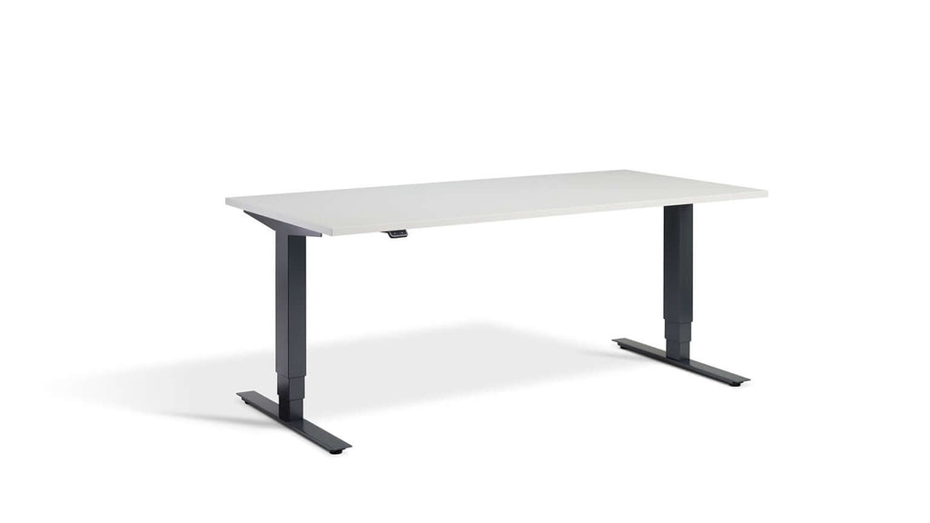 Advance: Dual Motor Height Adjustable Desk - Maximum Height Range, 120kg Load Capacity, Tabletop 140 x 80 cm