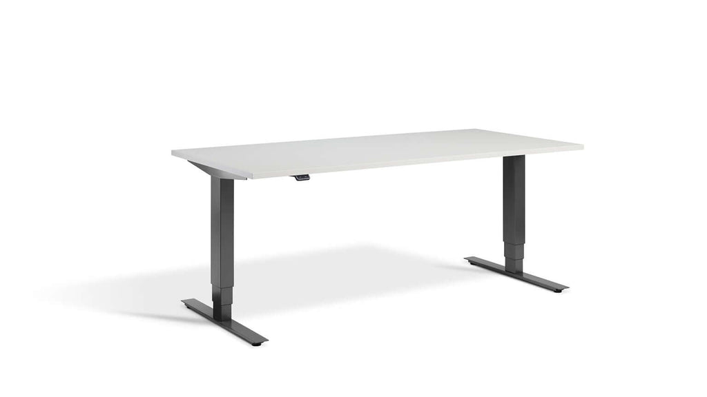 Advance: Dual Motor Height Adjustable Desk - Maximum Height Range, 120kg Load Capacity, Tabletop 140 x 80 cm