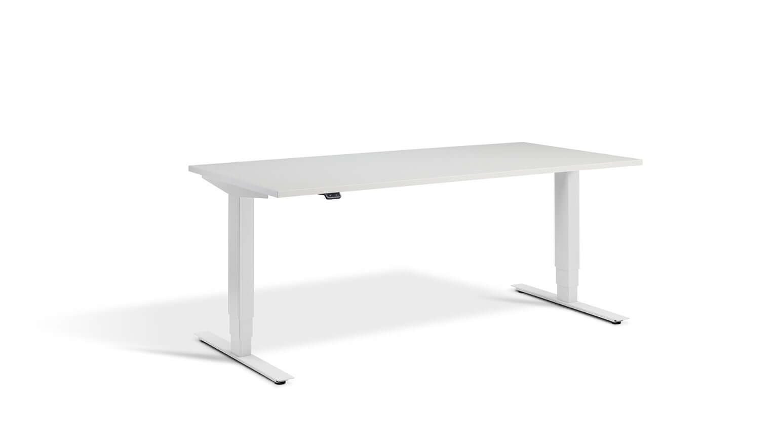Advance: Dual Motor Height Adjustable Desk - Maximum Height Range, 120kg Load Capacity, Tabletop 140 x 80 cm