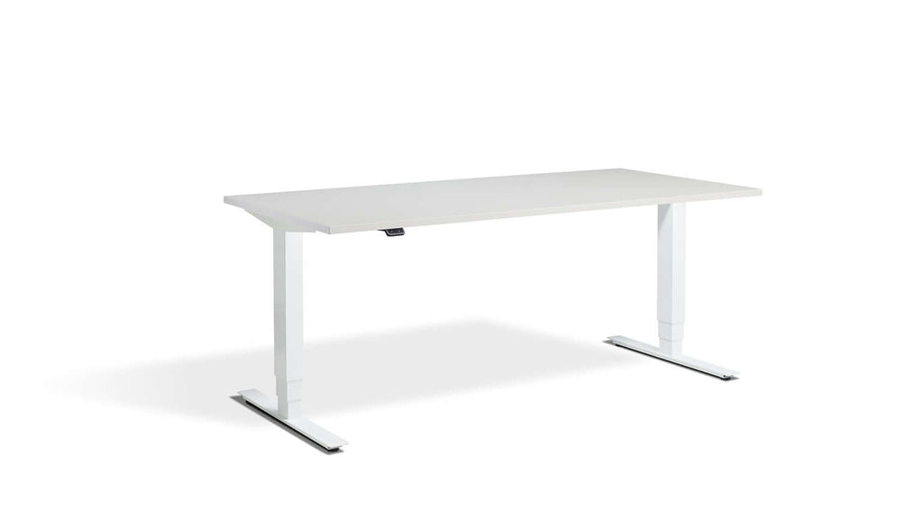 Advance: Dual Motor Height Adjustable Desk - Maximum Height Range, 120kg Load Capacity, Tabletop 140 x 80 cm