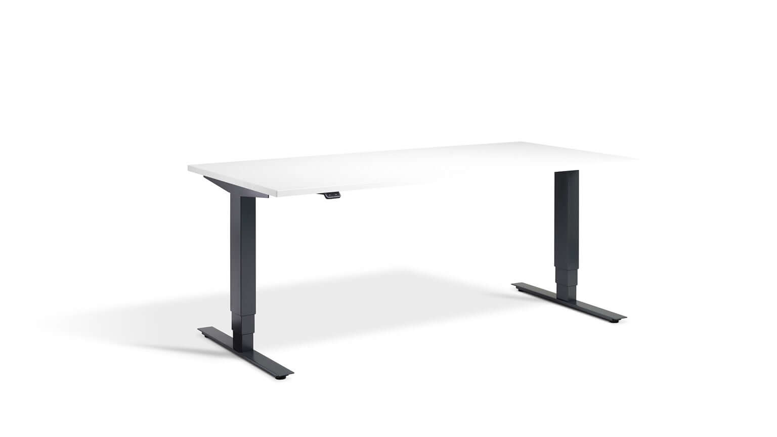 Advance: Dual Motor Height Adjustable Desk - Maximum Height Range, 120kg Load Capacity, Tabletop 140 x 80 cm