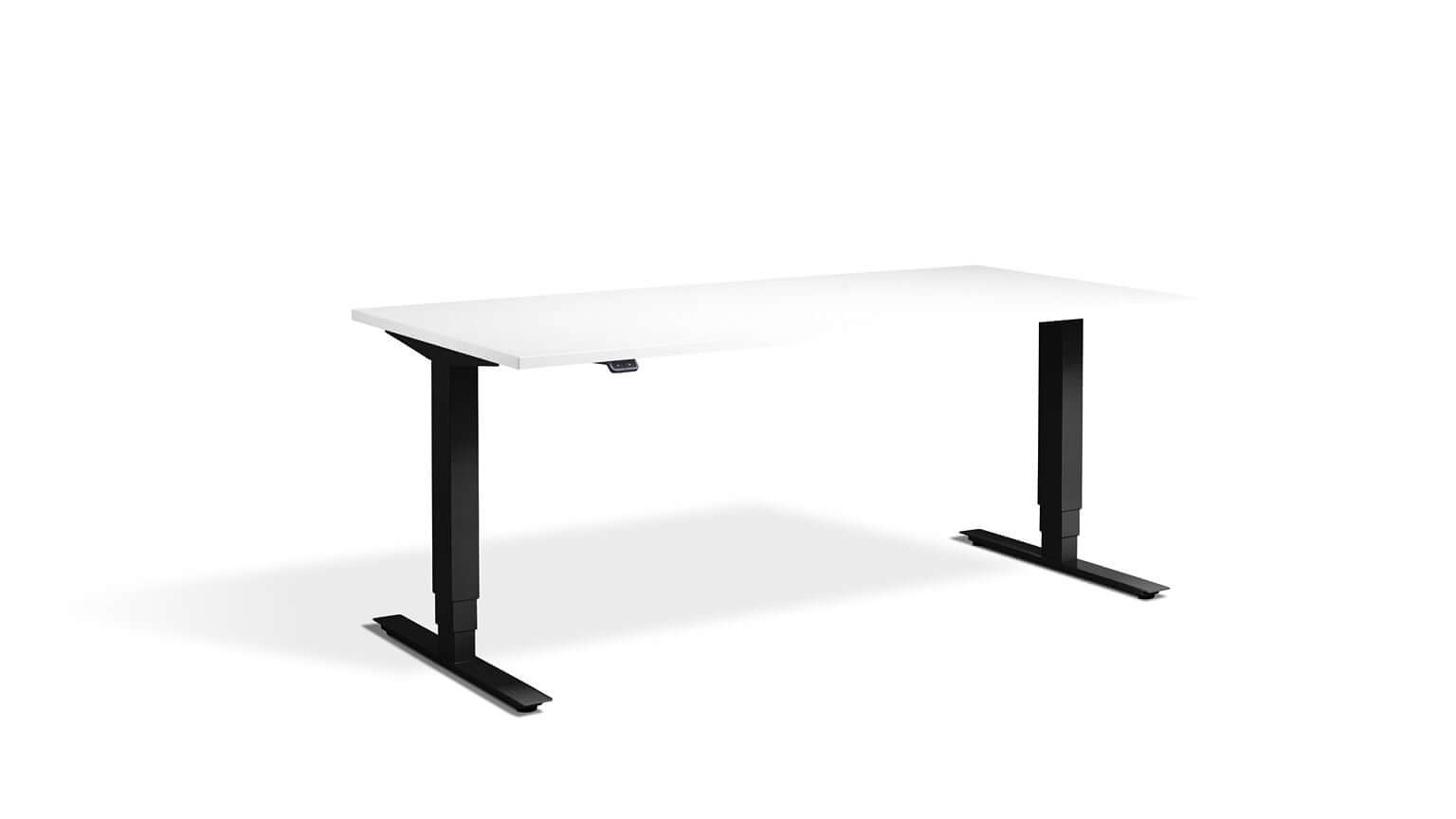 Advance: Dual Motor Height Adjustable Desk - Maximum Height Range, 120kg Load Capacity, Tabletop 140 x 80 cm