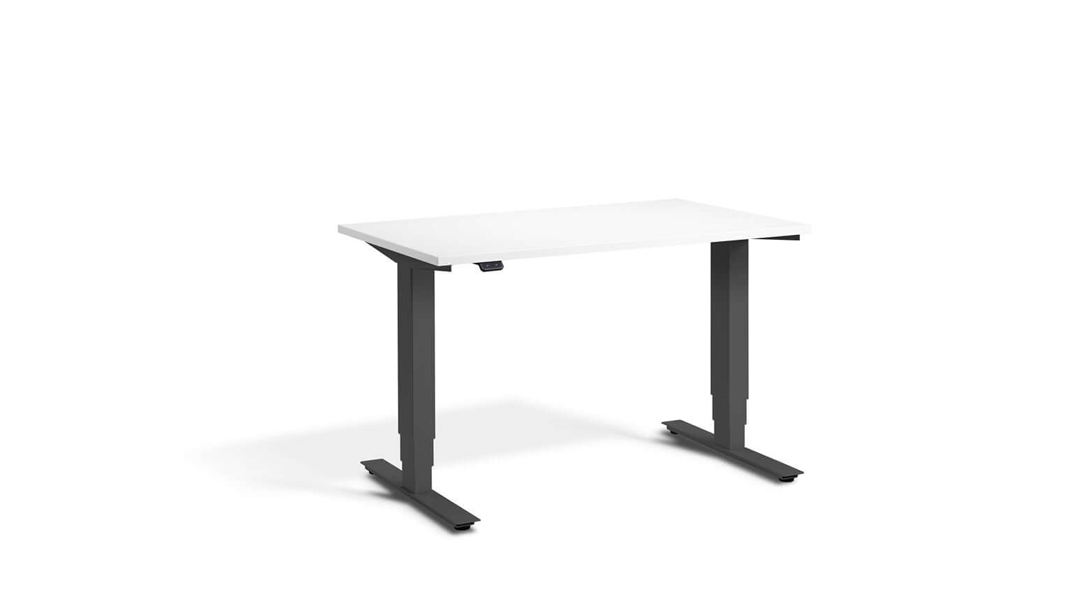 Mini: Compact Heavy-Duty Standing Desk with Dual Motors - Height Adjustable, Space-Saving, Tabletop 100 x 60cm