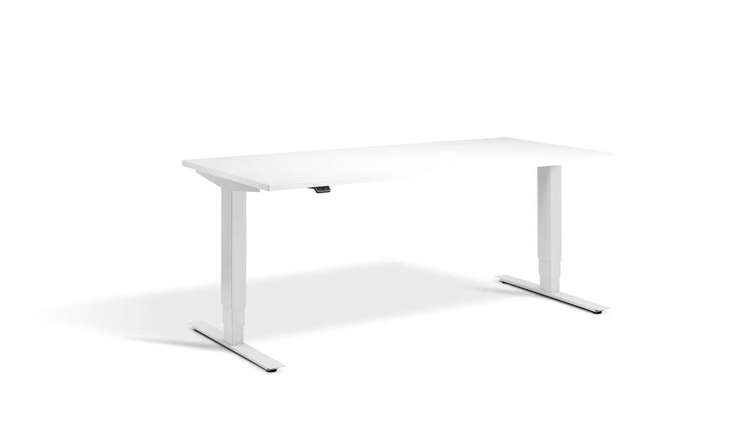 Advance: Dual Motor Height Adjustable Desk - Maximum Height Range, 120kg Load Capacity, Tabletop 140 x 80 cm