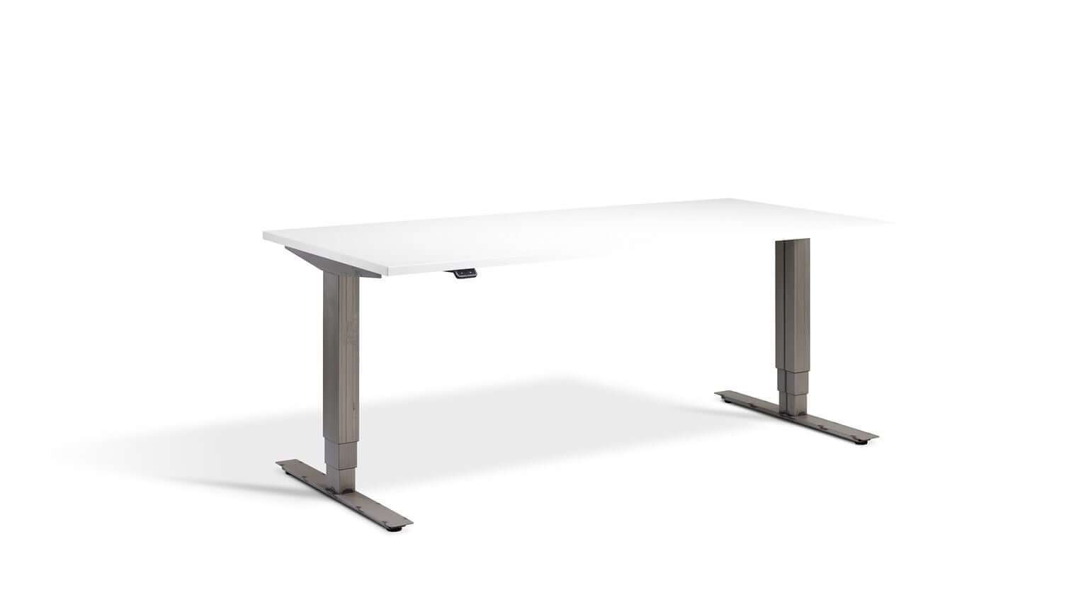 Advance: Dual Motor Height Adjustable Desk - Maximum Height Range, 120kg Load Capacity, Tabletop 140 x 80 cm