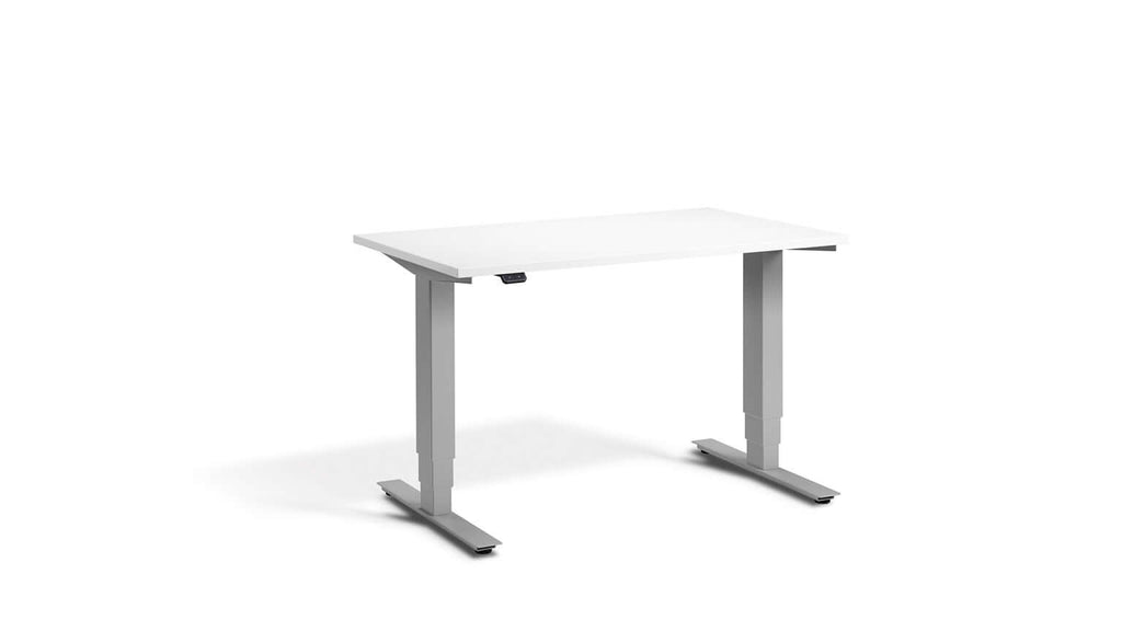 Mini: Compact Heavy-Duty Standing Desk with Dual Motors - Height Adjustable, Space-Saving, Tabletop 100 x 60cm