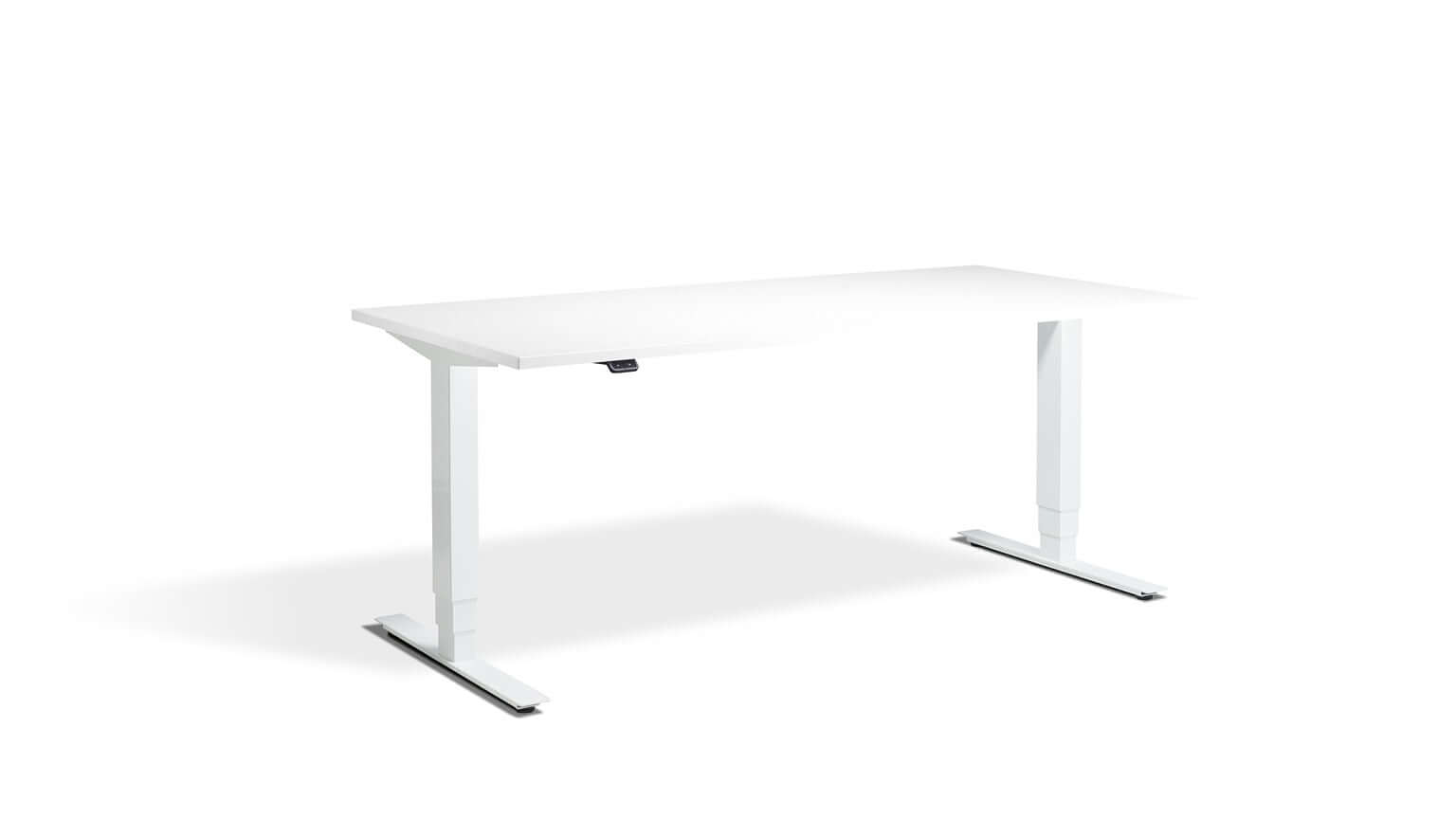 Advance: Dual Motor Height Adjustable Desk - Maximum Height Range, 120kg Load Capacity, Tabletop 140 x 80 cm