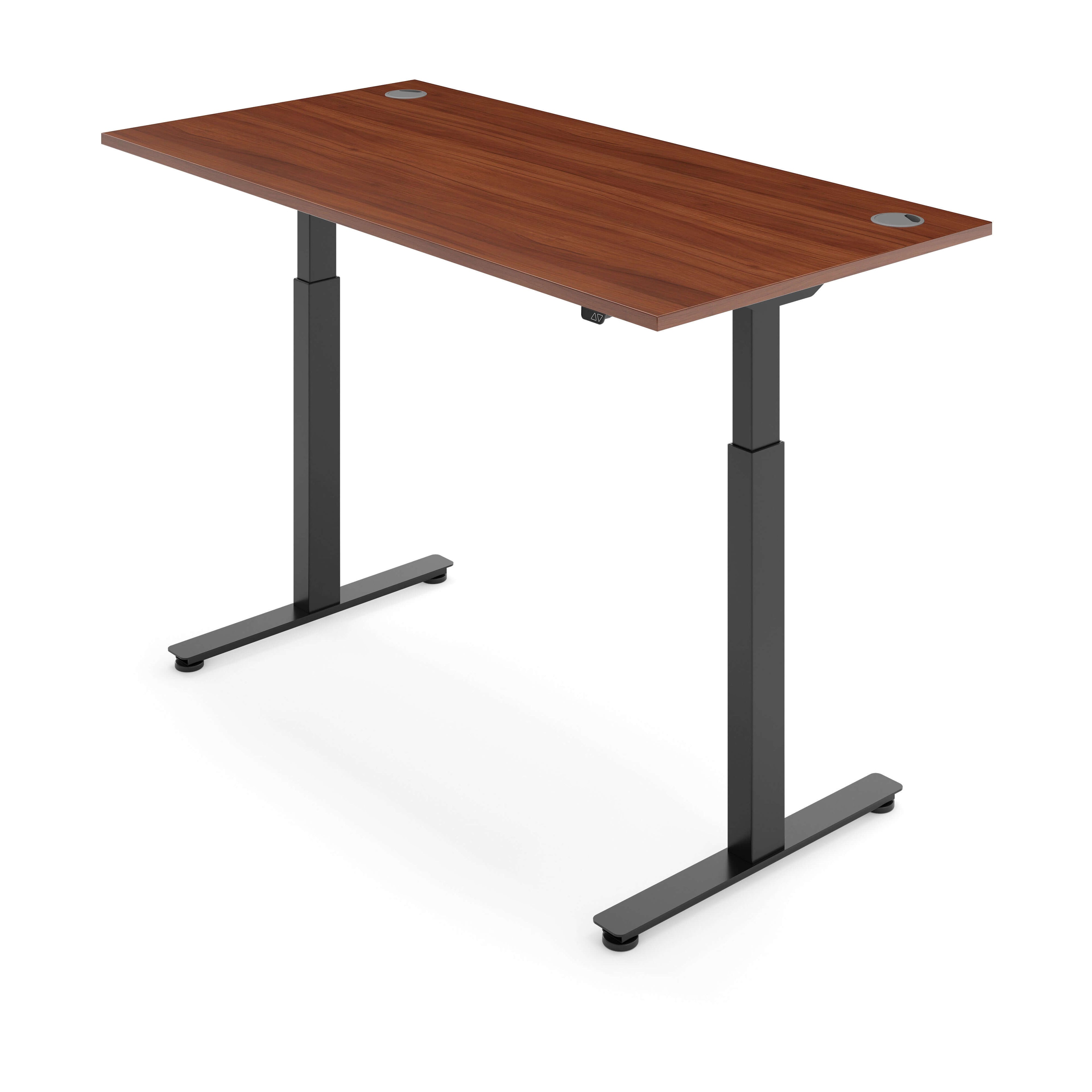 iLohas 2 Dual Motor Electric Standing Desk, Portholes, 2 Stage